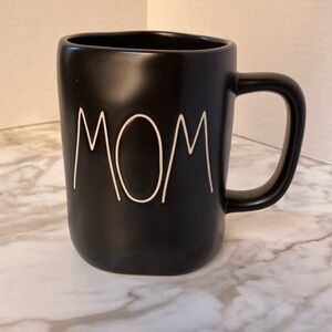 Rae Dunn MOM Black‎ Ceramic Coffee Mug Artisan Collection